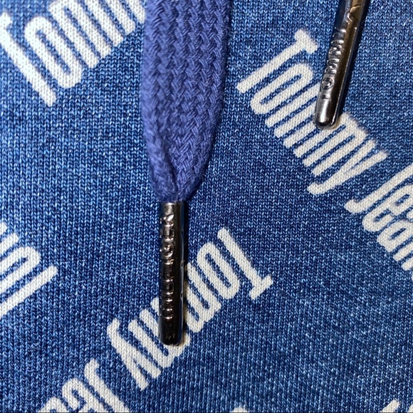 Tommy Jeans All over logo Cropped Sweater XS - Picture 5 of 8